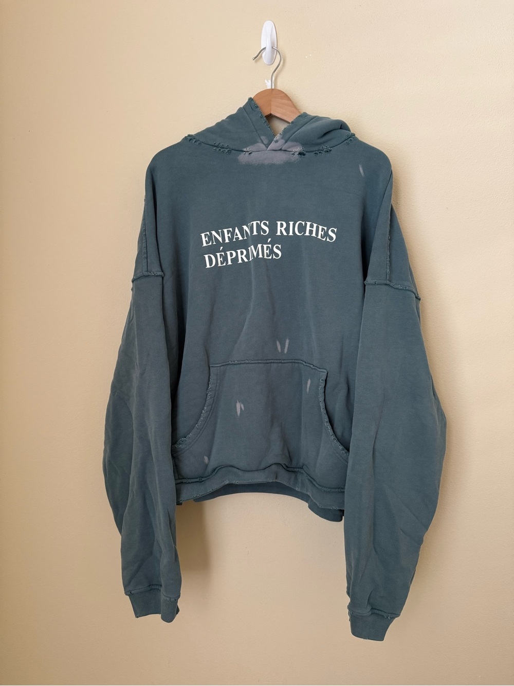 Enfants Riches Deprimes Classic Logo Hoodie Posy Green XL